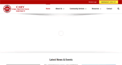 Desktop Screenshot of caryfire.com